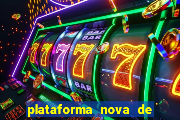 plataforma nova de 3 reais